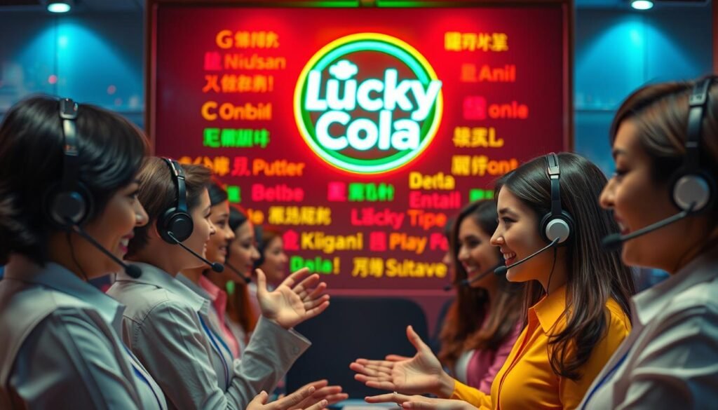Lucky Cola Multilingual Support Lucky Cola Multilingual Support