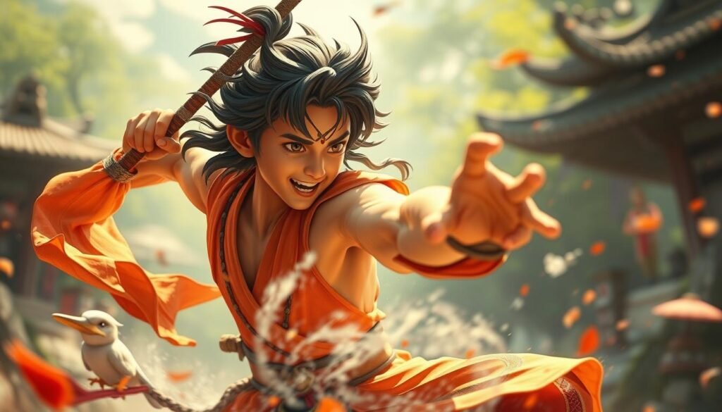 生成孫行者遊戲的圖片