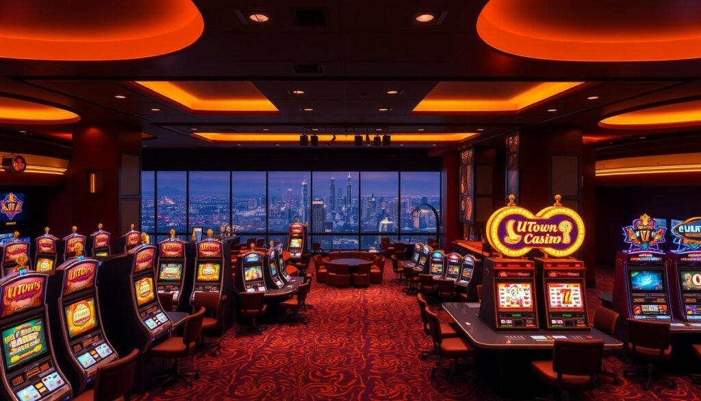 Utown Casino遊戲介面